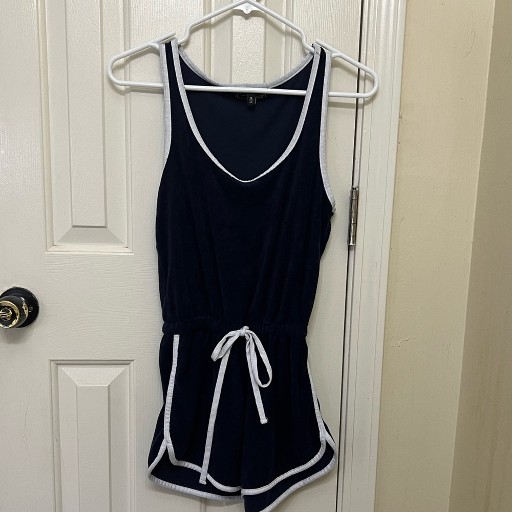 Soft Derek Heart Tie Waist Romper